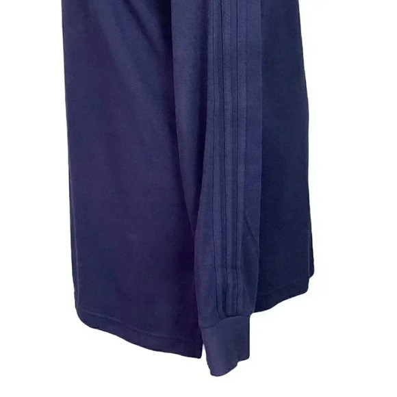 adidas Navy Long Sleeve Shirt - Picture 5 of 8